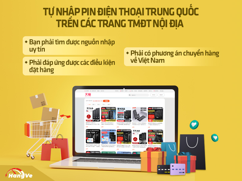 Pin điện thoại Trung Quốc