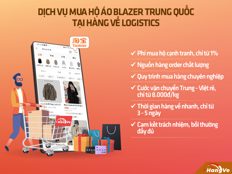 áo blazer Trung Quốc