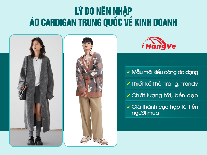 Áo cardigan Trung Quốc