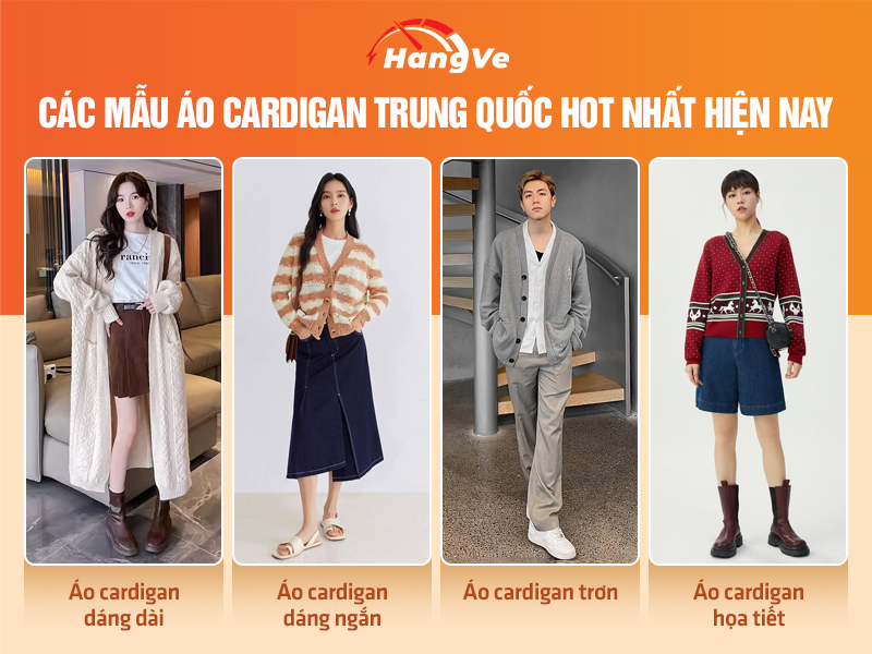 Áo cardigan Trung Quốc