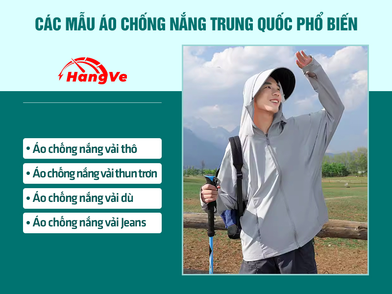 Áo chống nắng Trung Quốc