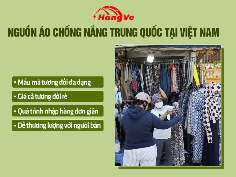 Áo chống nắng Trung Quốc