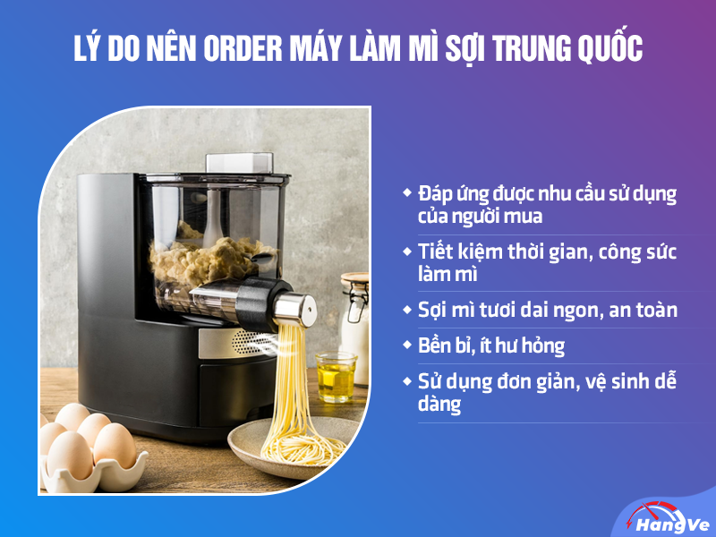 máy làm mì sợi Trung Quốc