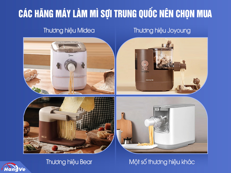 máy làm mì sợi Trung Quốc