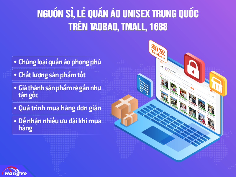 quần áo Unisex Trung Quốc