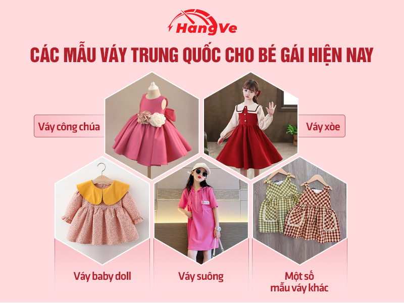 váy Trung Quốc cho bé gái