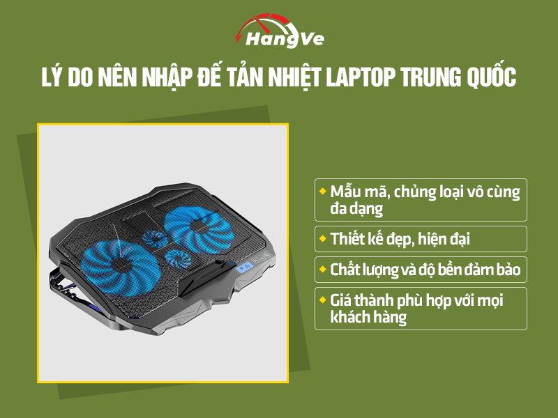 Đế tản nhiệt laptop Trung Quốc