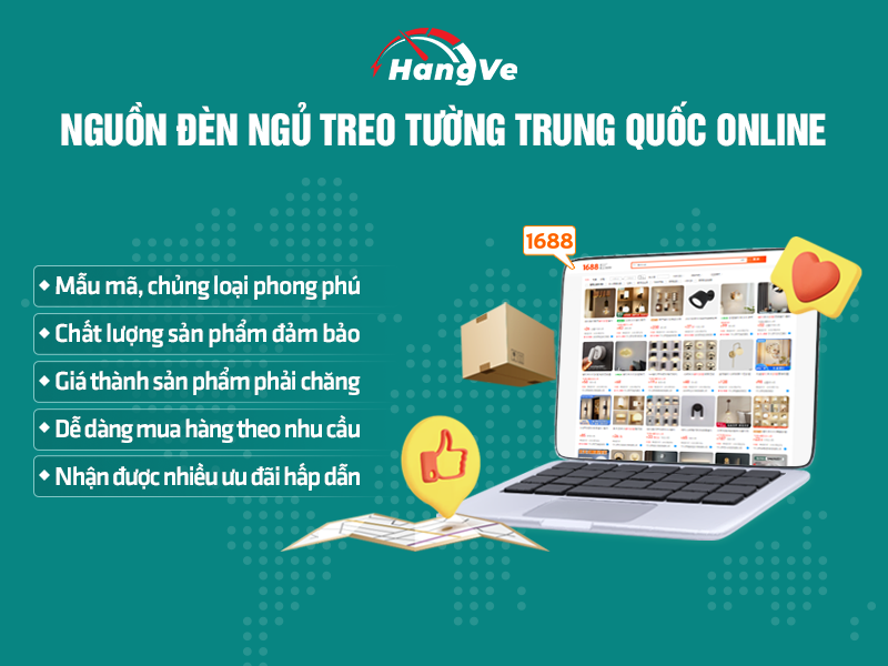 đèn ngủ treo tường Trung Quốc