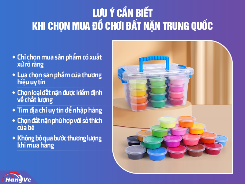 Đồ chơi đất nặn Trung Quốc