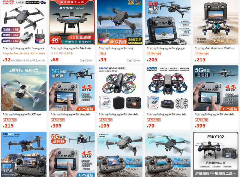 Gợi ý một số shop online bán Flycam Trung Quốc cho bạn