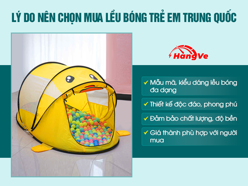 lều bóng trẻ em Trung Quốc