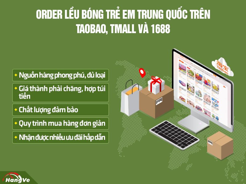 lều bóng trẻ em Trung Quốc