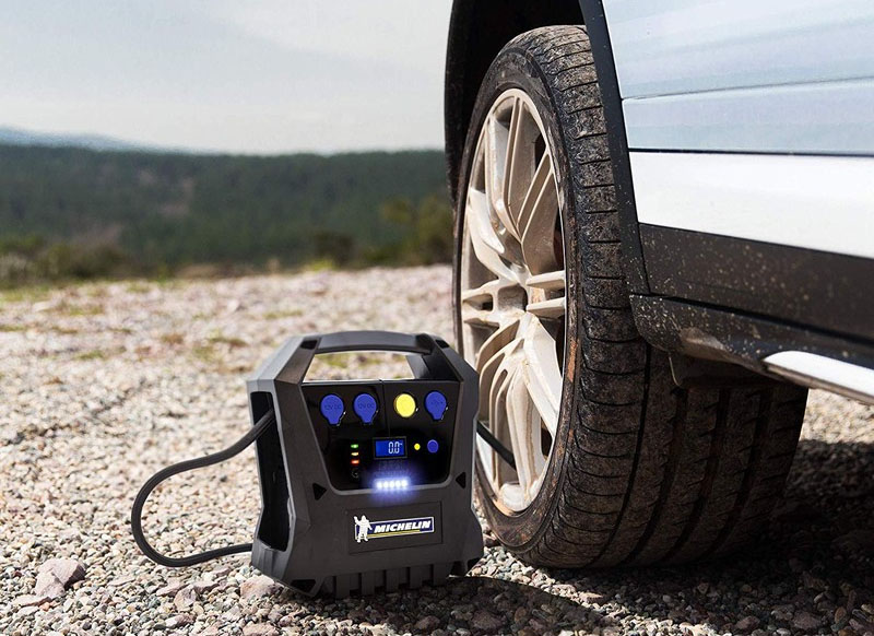 Máy bơm lốp ô tô mini Michelin