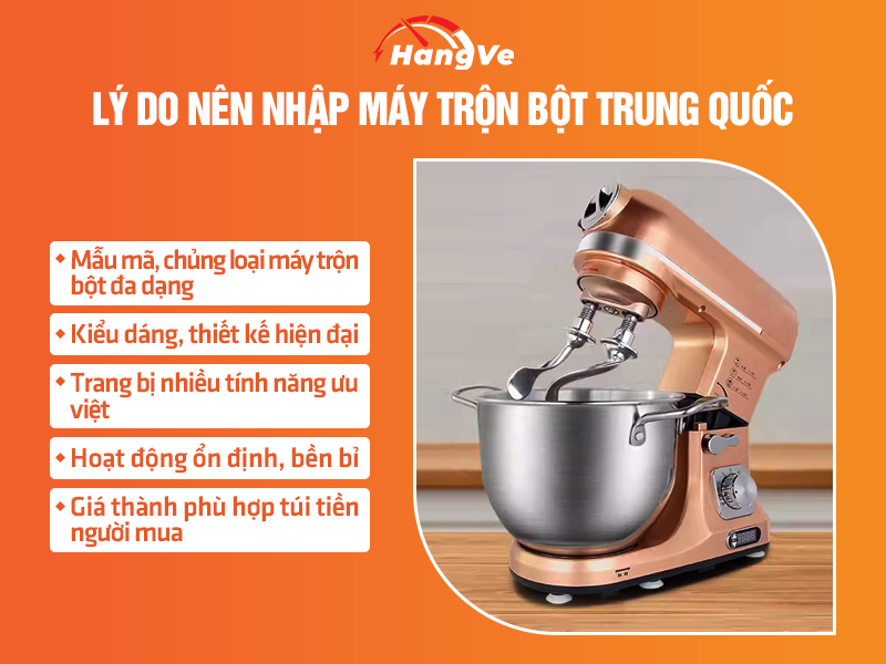 Máy trộn bột Trung Quốc