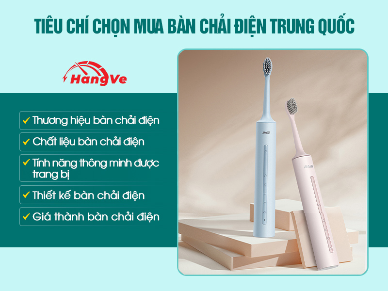 Bàn chải điện Trung Quốc