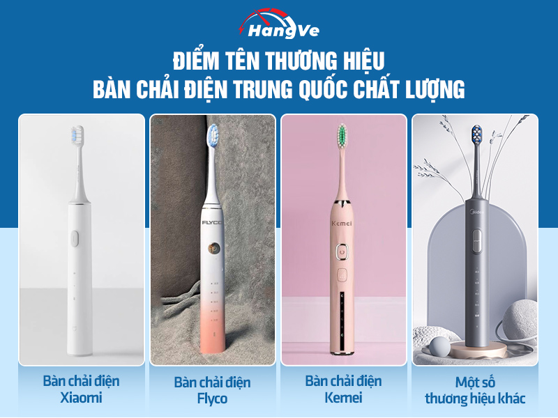 Bàn chải điện Trung Quốc