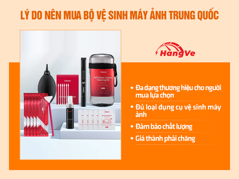 bộ vệ sinh máy ảnh Trung Quốc