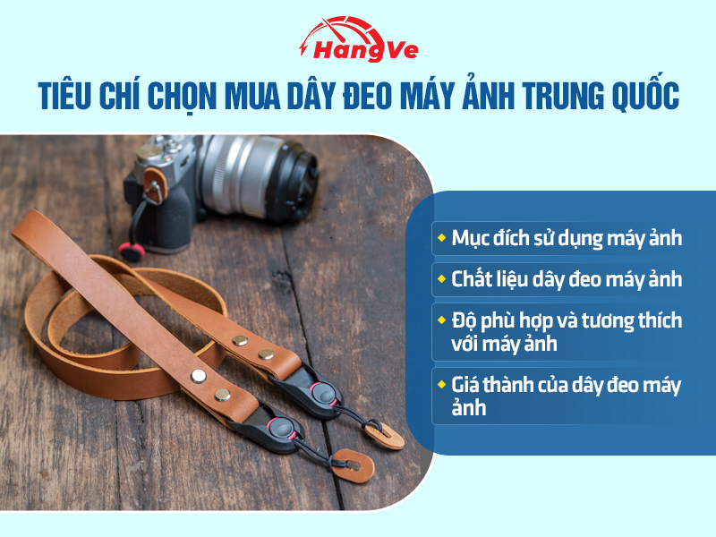 dây đeo máy ảnh Trung Quốc