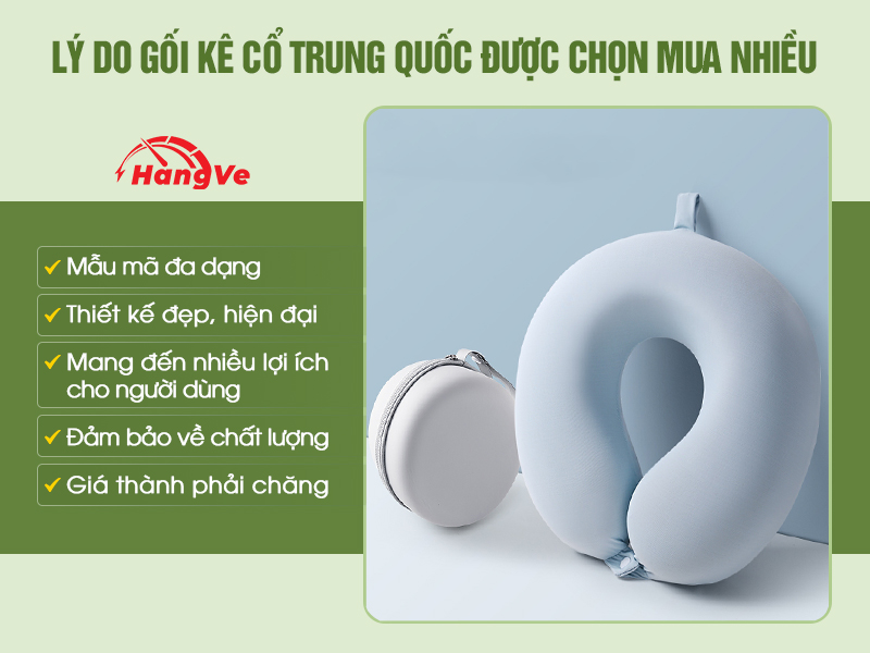 gối kê cổ Trung Quốc