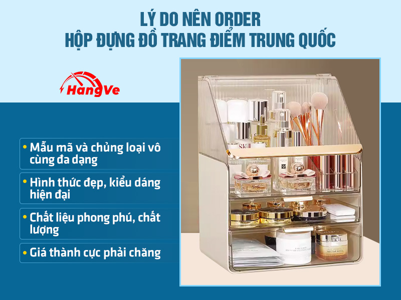 hộp đựng đồ trang điểm Trung Quốc