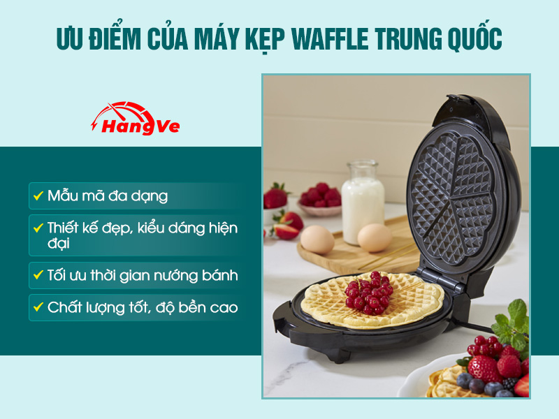 máy kẹp Waffle Trung Quốc