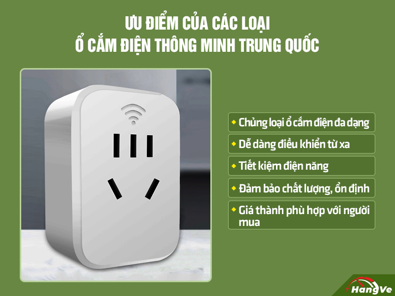 Ổ cắm điện thông minh Trung Quốc