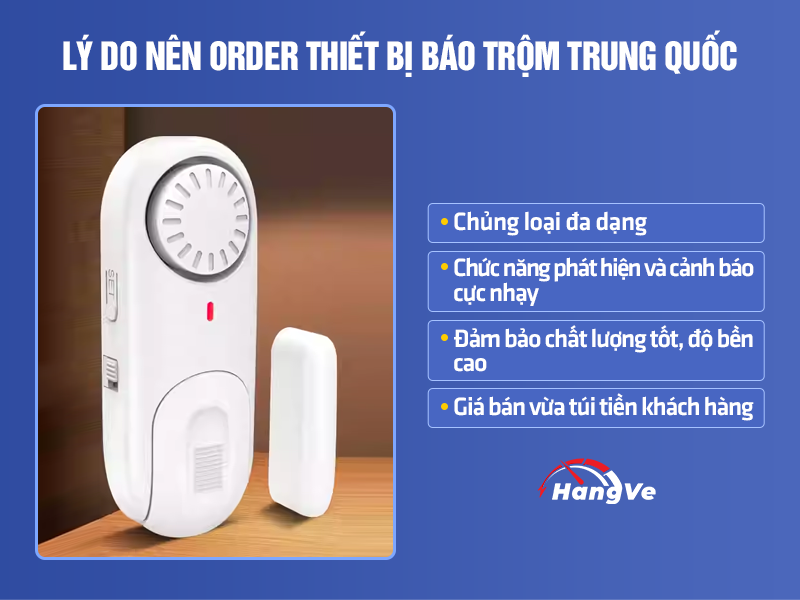 thiết bị báo trộm Trung Quốc