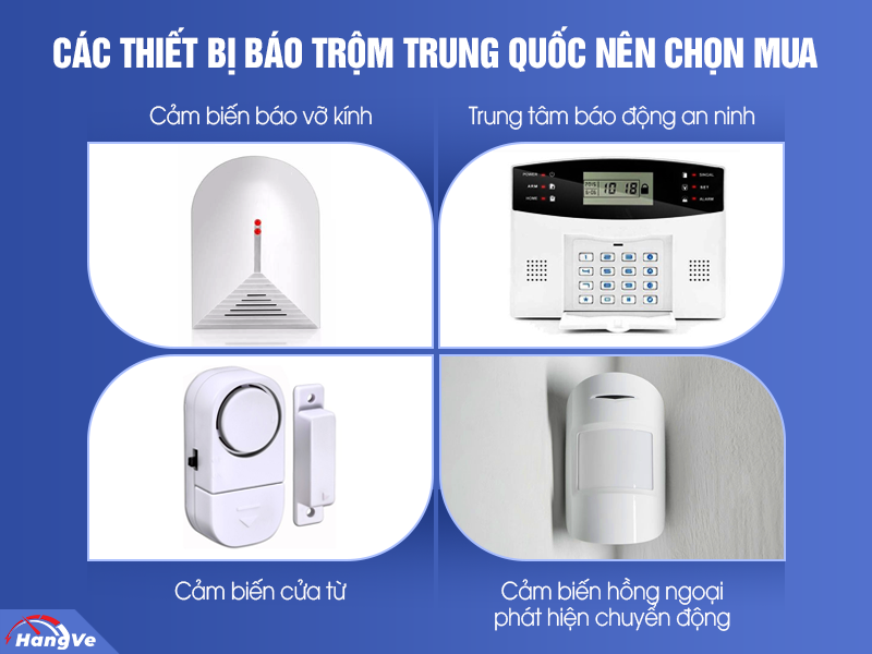 thiết bị báo trộm Trung Quốc