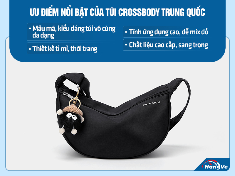 Túi Crossbody Trung Quốc