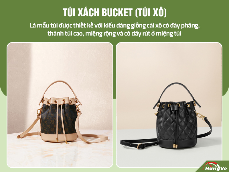 túi xách Bucket Trung Quốc