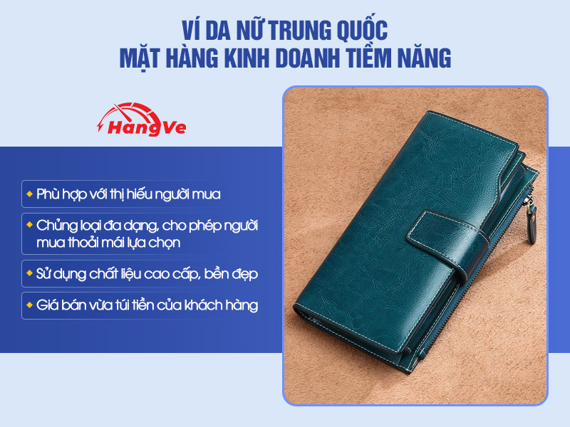 Ví da nữ Trung Quốc