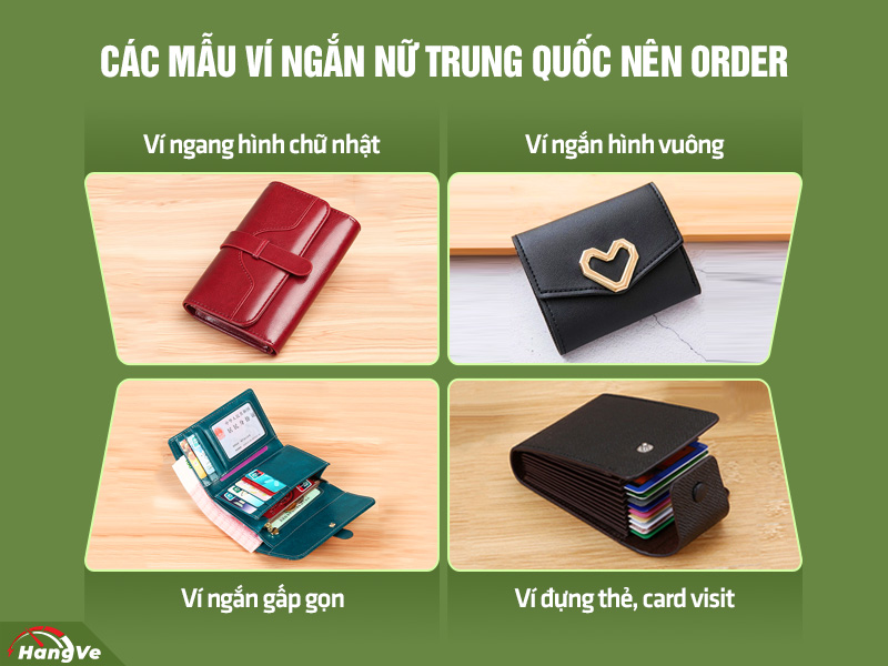 ví ngắn nữ Trung Quốc