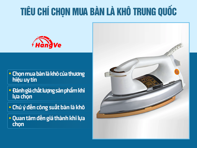 bàn là khô Trung Quốc