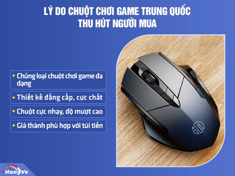 4 Lý do chuột chơi game Trung Quốc được “săn đón” trên thị trường