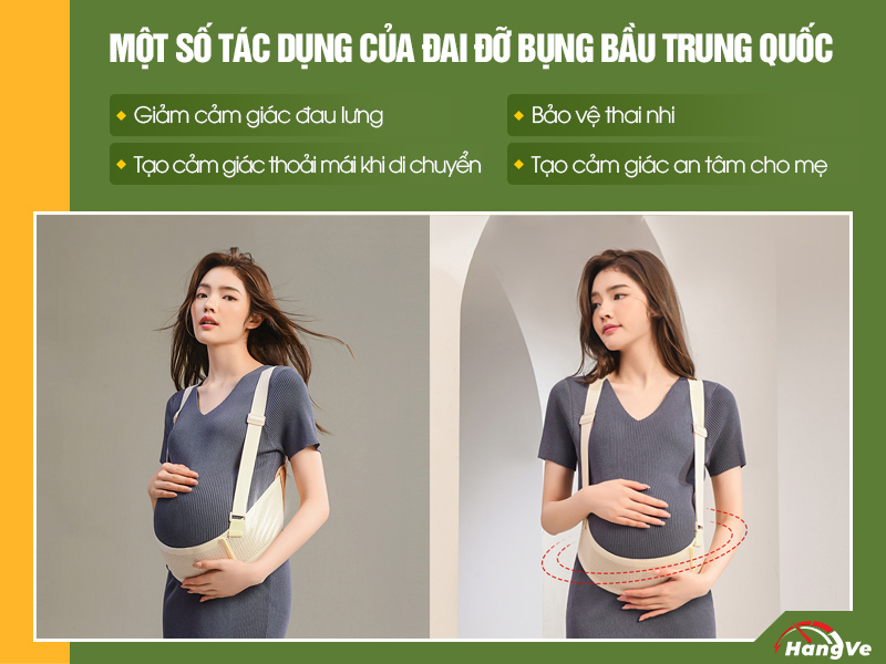 đai đỡ bụng bầu Trung Quốc