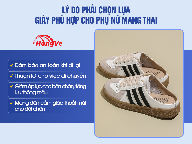 Top 4 mẫu giày cho bà bầu Trung Quốc được lựa chọn phổ biến nhất