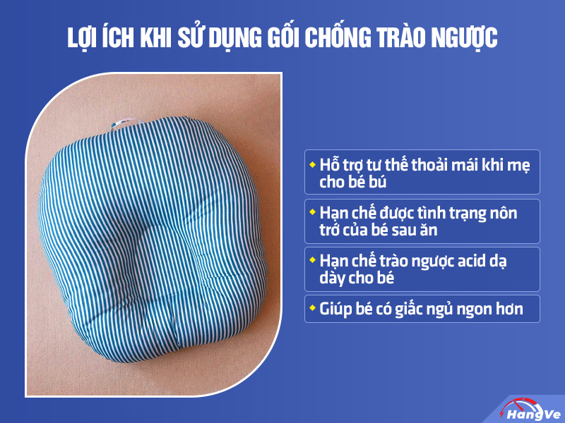 gối chống trào ngược Trung Quốc