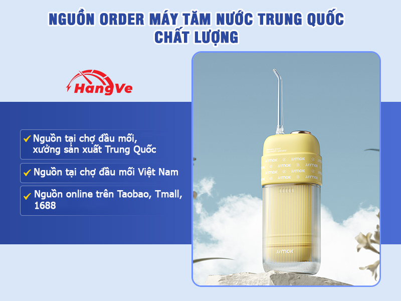 máy tăm nước Trung Quốc