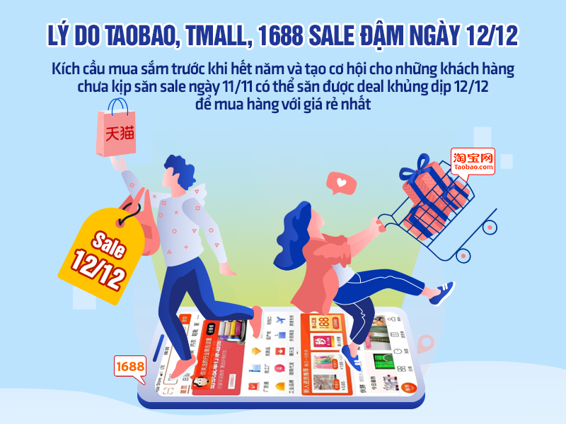 “Bão” sale 12/12 trên Taobao - Chớp deal khủng với mức giảm giá lên đến 85%