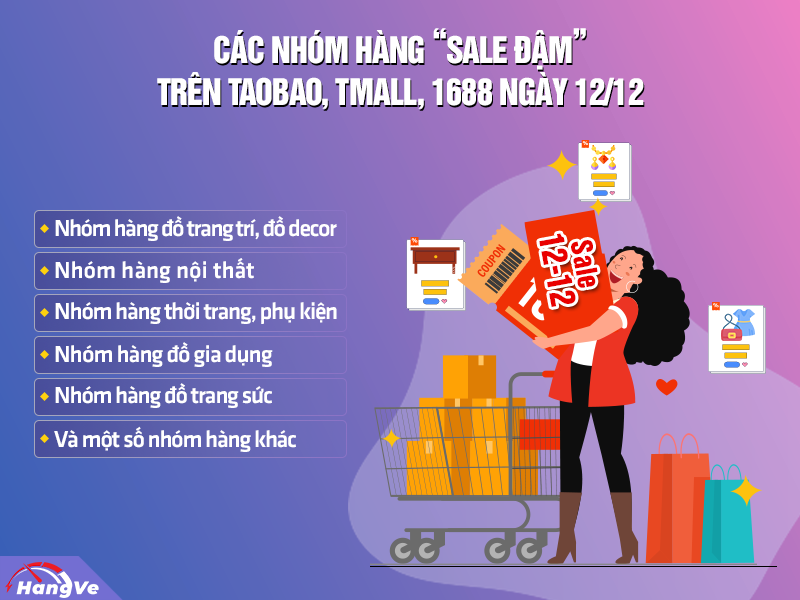 “Bão” sale 12/12 trên Taobao - Chớp deal khủng với mức giảm giá lên đến 85%