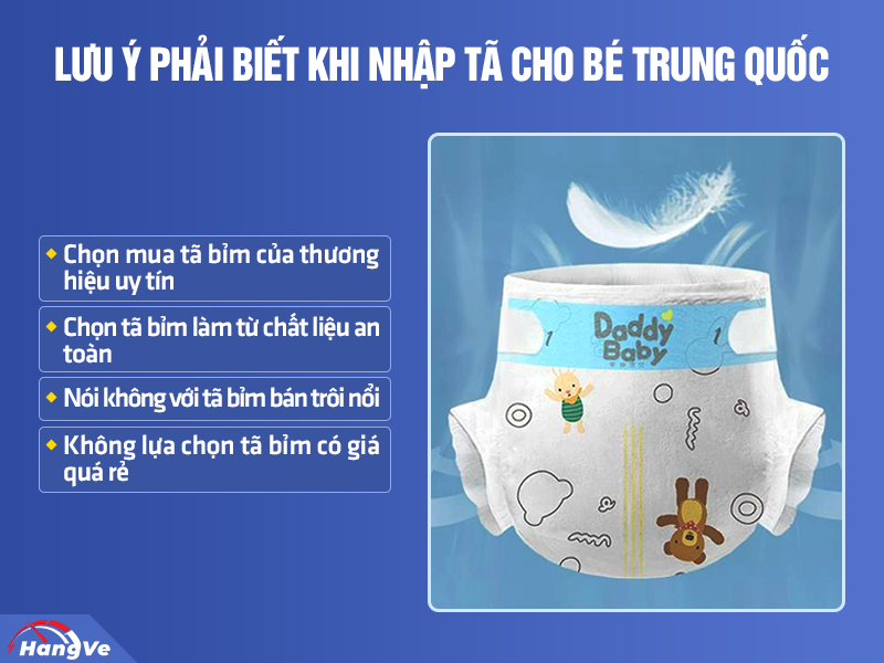 tã cho bé Trung Quốc