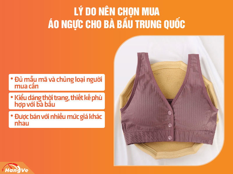 Mách bạn cách chọn áo ngực cho bà bầu Trung Quốc đúng chuẩn nhất