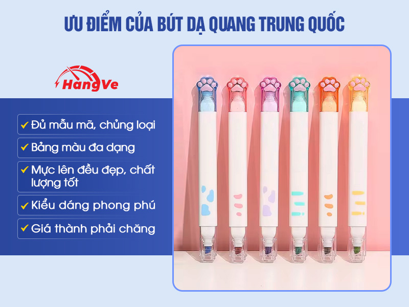 Bút dạ quang Trung Quốc