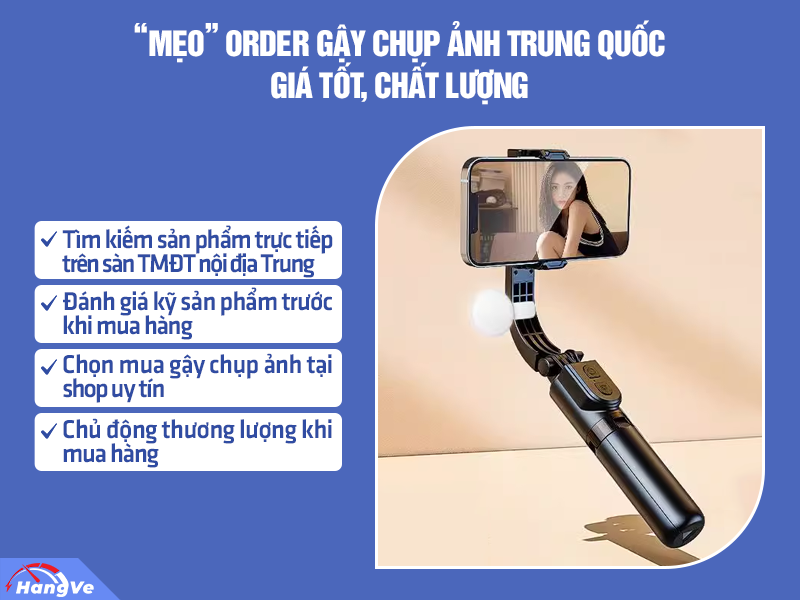 Gậy chụp ảnh Trung Quốc