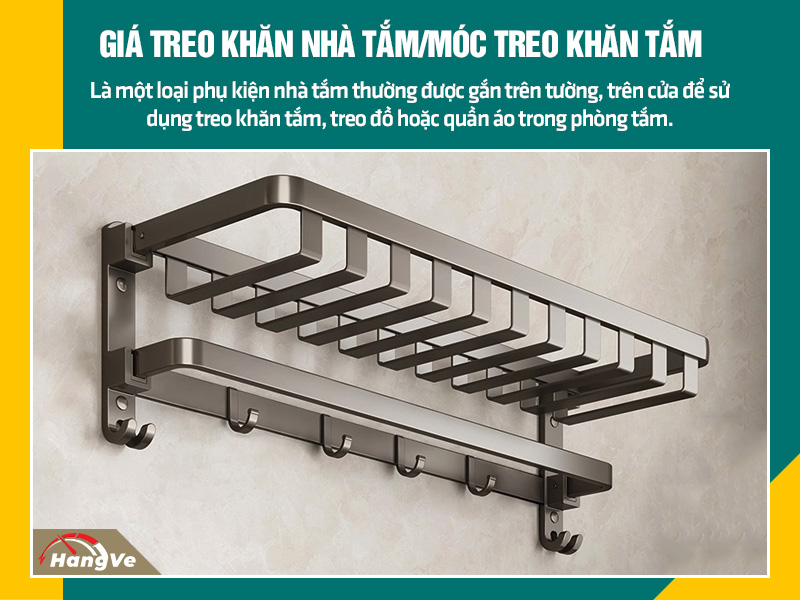 giá treo khăn nhà tắm Trung Quốc