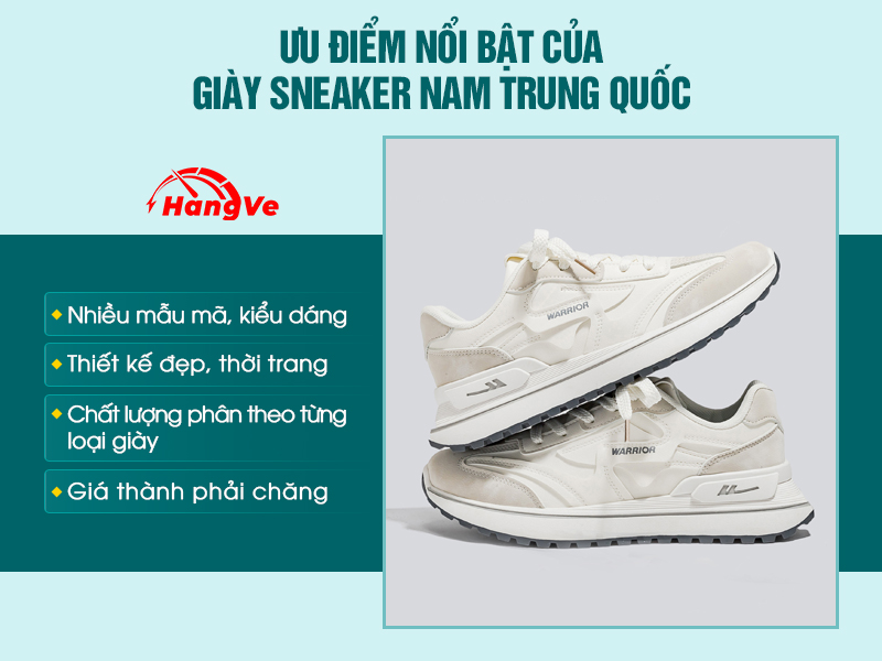 Tổng hợp nguồn nhập giày sneaker nam Trung Quốc tận gốc, giá xưởng