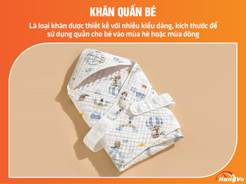 Khăn quấn bé Trung Quốc