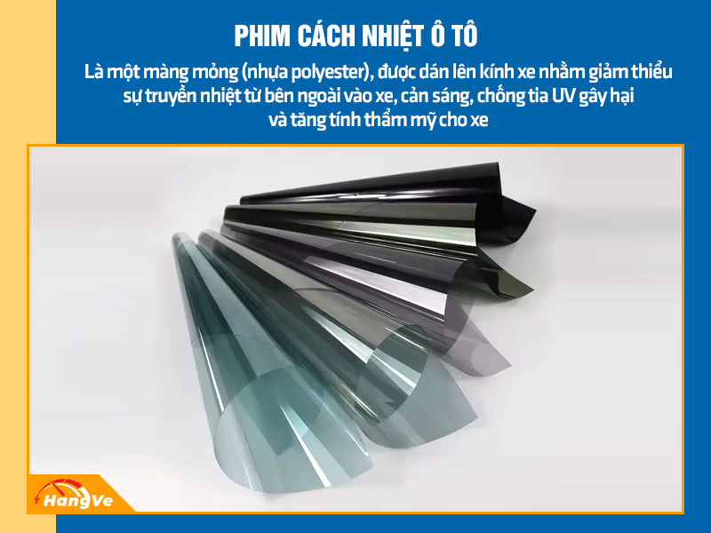 Phim cách nhiệt ô tô Trung Quốc