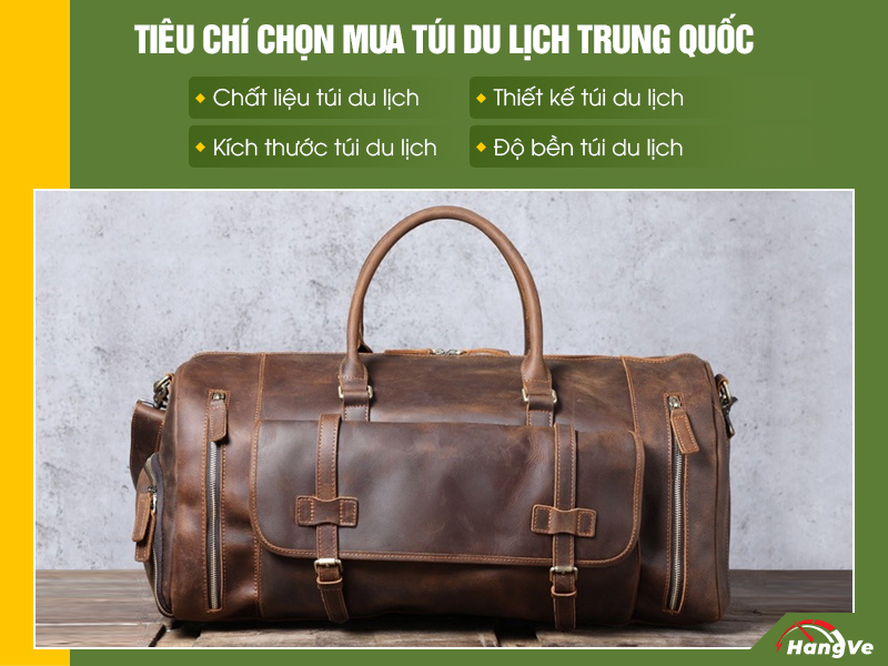 Túi du lịch Trung Quốc thu hút người mua với 4 ưu điểm ít ai ngờ đến