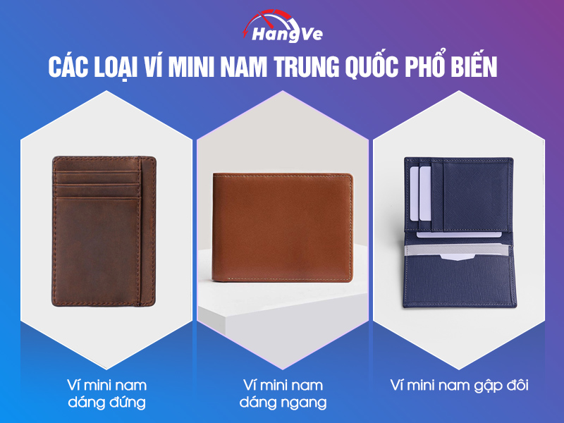 Mách bạn 5 tiêu chí chọn mua ví mini nam Trung Quốc chất lượng